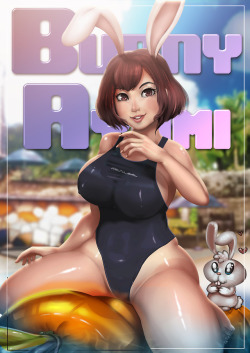moulinbrush: The Sexy and always fun to watch @bunnyayumi She looks so great in everything she wears… the problem is that I could’nt decide what bikini she should wear on this fanart, so I finished making 4 versions + hidden extra XD I´m such a fan