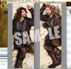 brilcrist:  Fili n Kili will soon be ready at your service~!!! i already send them to the factory from printing test~ n i’m done with bilbo too~ but still struggling with thorin, coz it’s so hard to do  lie down pose in a majestic wayTvT  TORI