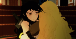 theivorytowercrumbles submitted me the Bumbleby hug scene for y screencap redraw thing I&rsquo;m trying!