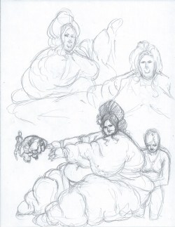 super-dwn:sketches look less good every time I go back to them.  Nice! 