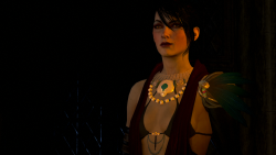 Bigger. I had various plans for SFM today that were were all pushed back when I saw the new DA:I version of Morrigan had been released on SFMLab. I did this pic real quick so I could see how she looked, and becuase I love me some Morrigan.