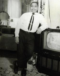 note-a-bear:  fuckyeahmarxismleninism:  February 25, 1941: Birthday of Emmett TillOn this day in 1941 Emmett Till was born. He was murdered in Mississippi in 1955 at the age of 14 after reportedly flirting with a white woman. Emmett Till would have been