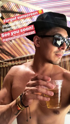 celebswhogetslepton:  Lewis Tan on his Instagram Story (29 June, 2018)   