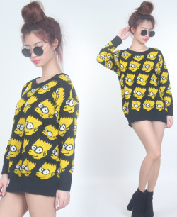 fashionpassionates:  Get yours: BART SWEATER