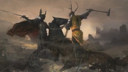 acicueta:  Battle of the Trident Robert Baratheon confronts Crown Prince Rhaegar Targaryen.- Justin Sweet 