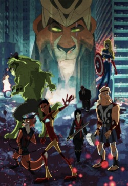 iraffiruse:  Disney Avengers 