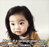 blackandmilds:  southkoreans: Teaching Yebin a lesson (x)   This baby is so cute what the fuck