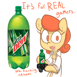 Now give me money, Mountain Dew
