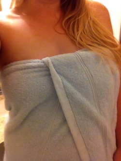 mysweetsoakedpanties:Oops my towel fell  Nice