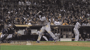 mlb:  Epic swing, epic home run.  Dodgers!