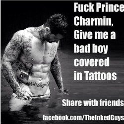 ðŸ˜ðŸ™ðŸ™ŒðŸ’«ðŸ’‹ #badboy #tattoos #princecharming #yes!!! #weakness #reasonwhy #life #yum