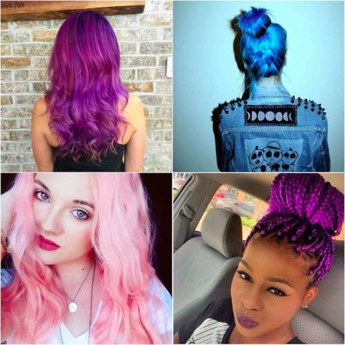 mindlevelzero:  alice-the-slayer:  hypno-sandwich:  priscellie:  micdotcom:  Natural hair color is overrated.   Mark my words, internet. Someday, I’m going teal.  Beautiful  Omg,  yes.. Like six of these…  breakitdownnat to the multicoloured courtesy