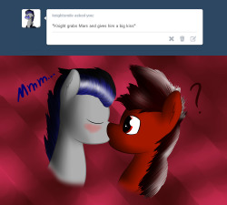 I love to kiss other Ponies <3