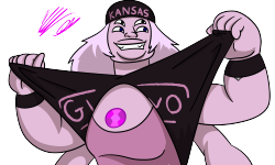 Rose and Amethyst Fusion, Pink Tourmaline. I’ve got something else in store for Amethyst x Steven.Now, why should you commissions Hi Res Snails today? Why that’s easy my tumblr chum. No other artist can put that demented twist on your piece like I