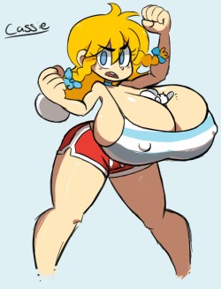 theycallhimcake:  jellotsok:  Angry Cassie ready to throw hands.  Ooooooof that’s dang cute, it’s nice to see this outfit/hairstyle get some love. Ty dood 