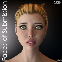 Layla’s brand new product is now available!  These  unique, high-quality facial expressions provide a 1-click solution for  1000s of renders. 20 Expressions for Daz&rsquo;s G3F work with any model and  open up a world of creative opportunities in a