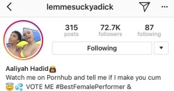 My nomination for best IG name is&hellip;&hellip;&hellip;.. @lemmesuckyadick  @lemmesuckyadick  @lemmesuckyadick  @lemmesuckyadick  @lemmesuckyadick  @lemmesuckyadick