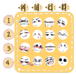 Miss-Mossball: I Made An Expression Meme! :V Enjoy, Yall! ~ If You Like This, Please