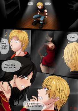patreon req : cinder x jaune page 1please support me on patreon so i can make more comic for you guys!https://www.patreon.com/suicidetoto