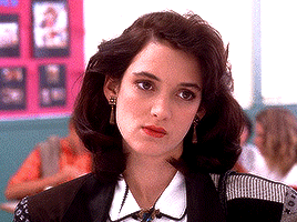 dailyflicks:  ↳ ❝You know what I want, babe?              Cool guys like you out of my life.❞HEATHERS (1989) dir. Michael Lehmann