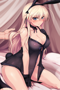 Sweett666:  Hanna - Justina Marseille Strike Witches Null Nyantype Artist  Https://Www.facebook.com/Pages/Hestia-Dungeon-Ni-Deai-Wo-Motomeru/235505543266442