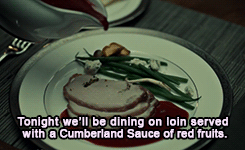ellensama:  hannibal-shmannibal:  Hannibal invites Gordon Ramsay for dinner; it does not go well. Based on  This is the best gif set ever, I’m done. 