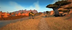 wowcaps:  The path from Ashenvale down to the Northen Barrens, with Durotar on the left.World of Warcraft - Original zone
