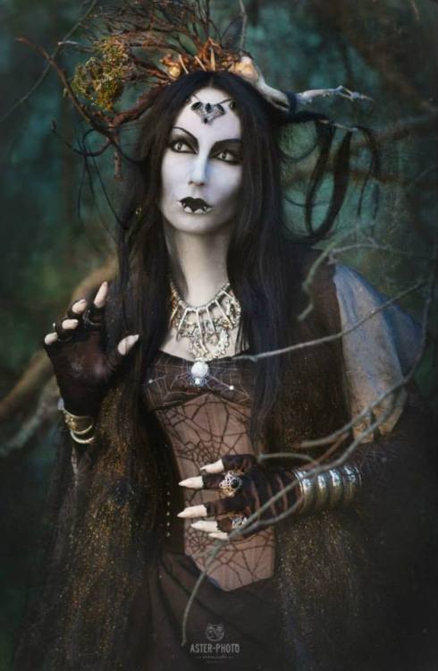 gothic-culture:  Model: Kassie LanfirePhotographer: Galina Aster