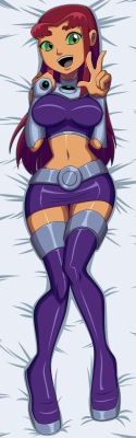 ravenravenraven:  Hey everyone. I ended up making a daki set for some of the Teen Titans girls for the fun of it. I probably spent a lot more time on this than I should have but now that it’s done, I can finally get back to tackling some requests. I