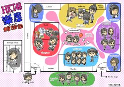kulleraugen48:  HQ version of the tour board, posted by Iichan here  This is cute :3 hahahaha