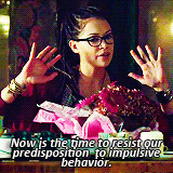  Cosima is our resident geek, but she’s not a typical geek. I think she’s like
