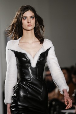 whore-for-couture:  modelmofos:  Manon Leloup @ Altuzarra F/W 2013-14, New York  Haute Couture blog :)