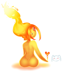 Extra Butt doodles!Butt Request #8 (My own request.)Flame Princess(Too tired to even explain this.imsorry.) 
