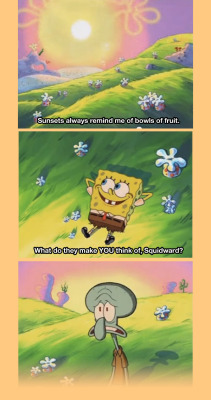 myotpisgay:  panicr:lvl666blastoise:sb1206: dave-vriska:  NO BUT SERIOUSLY THIS SCENE IS REALLY REVEALING THINK ABOUT EVERYTHING SQUIDWARD DOES IN THE SHOW THROUGH THE LENS OF SOMEONE SUFFERING FROM PTSD AND IT ALL MAKES SENSE SQUIDWARD IS A WAR VETERAN