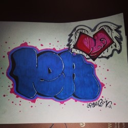 Not Bad For Not Having Drawn Anything In Almost Two Years. #Amateur #Graffiti  #Myshit