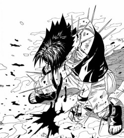 gagesol:  Okay I have a prediction for this up coming chapter based in the riddle provided by Evil. Here is the link to the spoiler riddle. http://www.narutoforums.com/showpost.php?p=53717894&amp;postcount=164   First pictures Sasuke and Naruto protect
