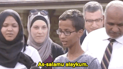 thedreamsofmyreality:  morbidmegz:  micdotcom:  Watch: Ahmed Mohamed speaks out about being arrested    Such a good kid!  This is amazing 