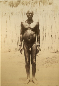 Via Humanoid History:Portraits of the Bari people of Gondokoro in southern Sudan, 1878, photos by Richard Buchta, courtesy of the Pitt Rivers Museum. 