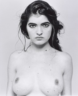 fragrantblossoms:   					Bettina Rheims  Holly, from the series Modern Lovers , 1989. 