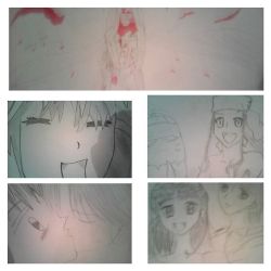 Aaaw con lo que me encontré bellos recuerdos 😊 Mis dibujos a los 13 años Jajajaj aw 😍 Loca loca loca jajaja 😂😂 😊💚🎶🎨📷 #anime jijijiji #dibujos #instachile #instasantiago #instamaipu  #happy 🐰