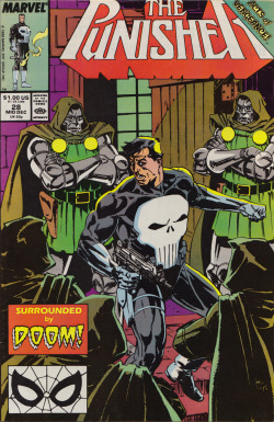 The Punisher Vol. 2 No. 28 (Marvel Comics, 1989). Cover art by Bill Reinhold.From Oxfam in Nottingham.