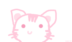 Pink little kitty
