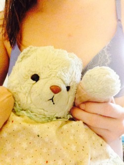 dreamiedaddy:  My precious little one who is the first Stuffie Saturday submission today. For some reason it was not letting her submit so I am posting it for her. This is Teddy and she has had her since she was physically just a baby. Even though deep