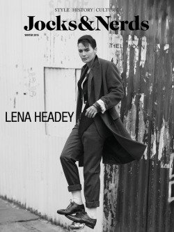 edenliaothewomb:  Lena Headey, photographed by Alan Clarke for Jocks &amp; Nerds, winter 2015.