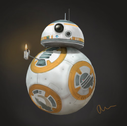 anieck:  The moment the whole theatre fell in love with BB-8 