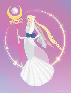 emengel:  All together! For International Women’s Day. ♥Sailor Moon, the Priestess - Sailor Mercury, the Bard - Sailor Mars, the Ranger - Sailor Jupiter, the Warrior + Sailor Venus, the Valkyrie.