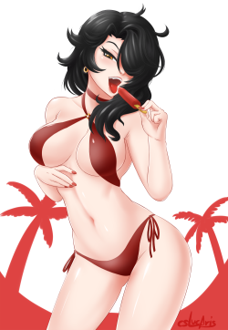#170 -  RWBY Popsicle Set: CinderWow. Lots of versions for you guys this time~God I love Cinder. Mmmmmmmm.