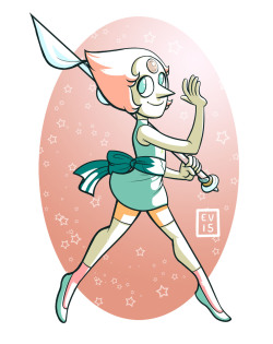 eversartdump:  Lastly Pearl! Now to do up a couple of more….and then move on to other art. XD   