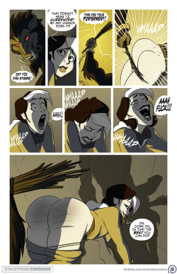 stickymoncomixxx: Krampusnacht 5 Someone’s been a naughty girl, it’s about time for her punishment.This comic was created with the support of Patreon. If you’d like to be apart of making more comics like this happen while also getting early and