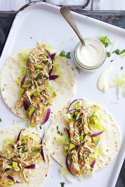 do-not-touch-my-food:    Ranch Chicken Tacos   